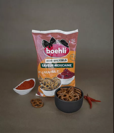 Bretzels saveur mexicaine