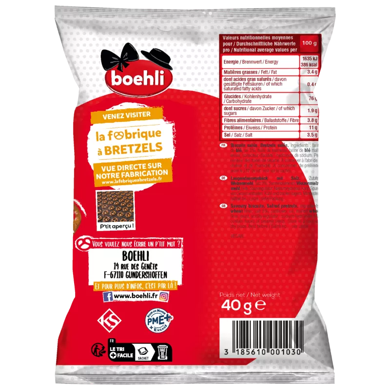 Sachet mini-bretzels 40g verso
