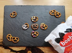Bretzels choco-vermicelles