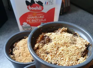 Flan aux légumes et à la chapelure de Bretzels