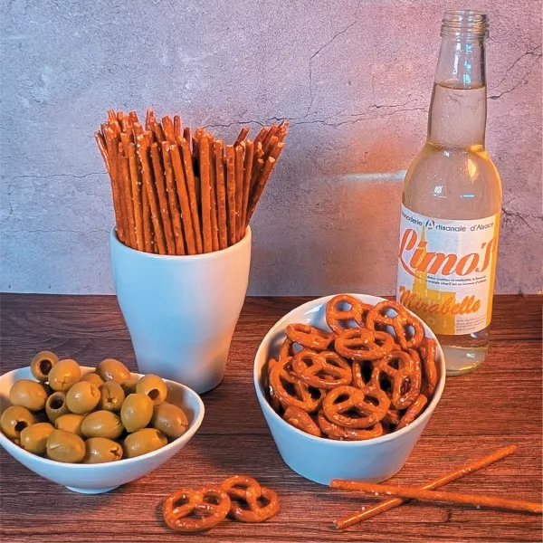 MÉLANGE STICKS ET MINI-BRETZELS BIO – TUBO 300G