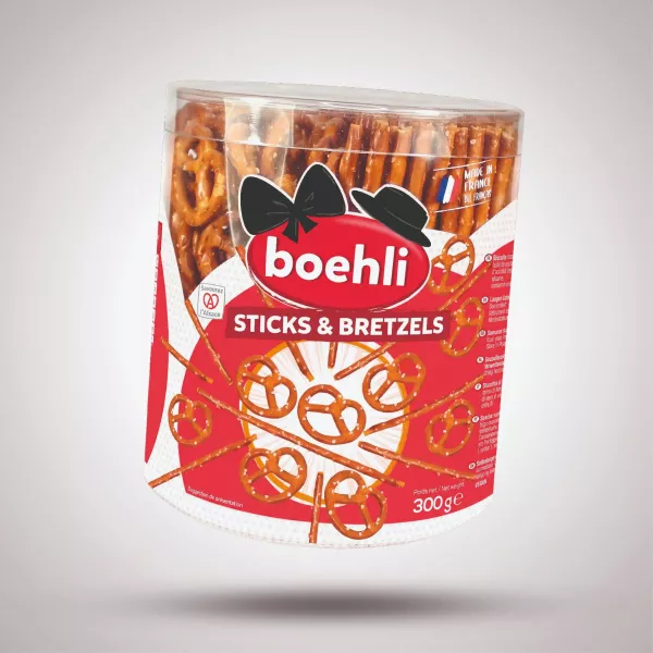 MÉLANGE STICKS ET MINI-BRETZELS – TUBO 300G