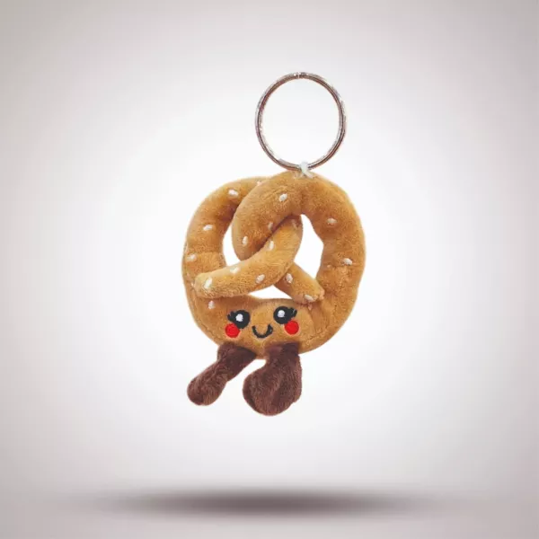 PORTE CLÉ PELUCHE BRETZEL