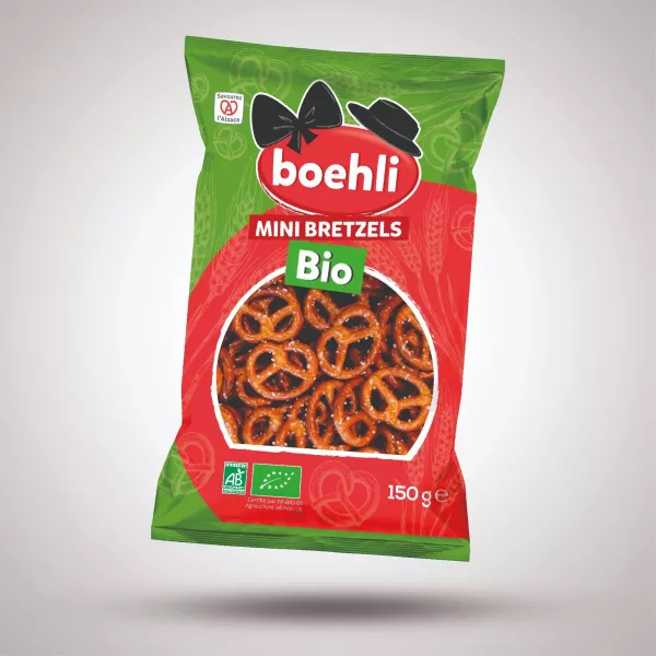 MINI-BRETZELS BIO - SACHET 150G