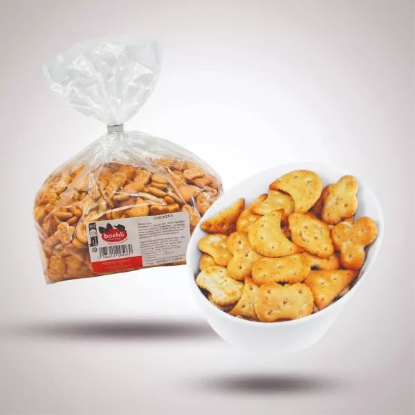 CRACKERS - BISCUITS SALÉS – SACHET 1KG