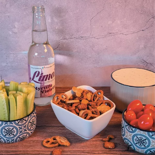 ASSORTIMENT COCKTAIL - MÉLANGE DE MINI-BRETZELS, MINI-STICKS, RONDZELS ET CRACKERS SALÉS - SACHET 1KG