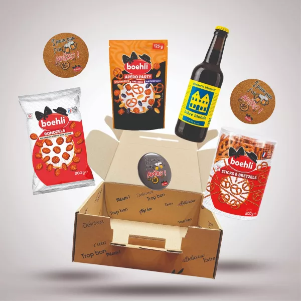 PETIT COFFRET BRETZELS & BIÈRE