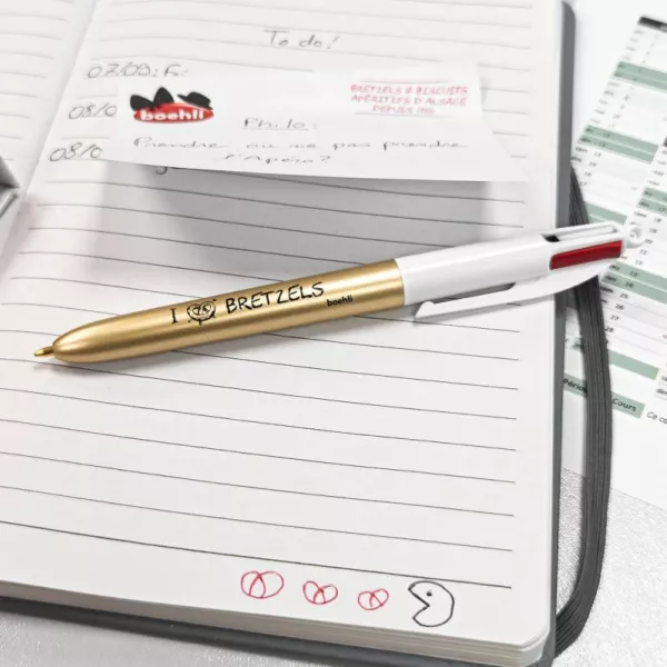 STYLO BIC BOEHLI "I love Bretzels"
